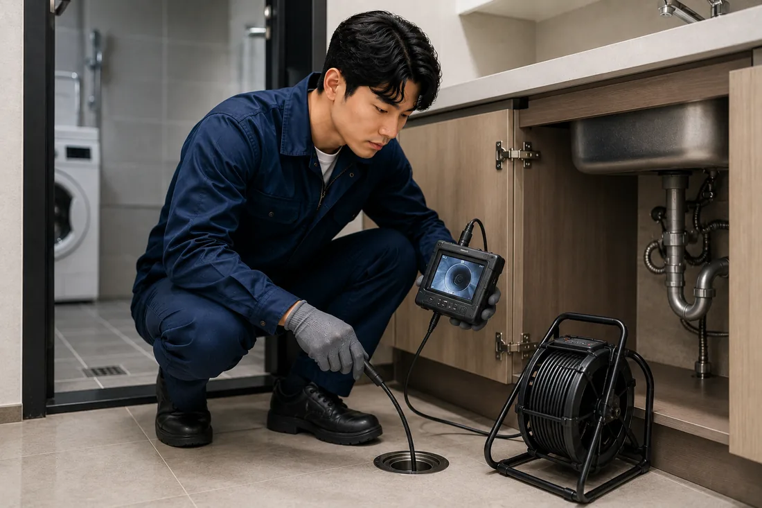 이동읍 배관내시경 확인